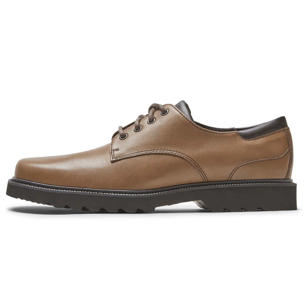 Oxfords Rockport Homem Marrom Escuro - Northfield Waterproof - 45378CUVB